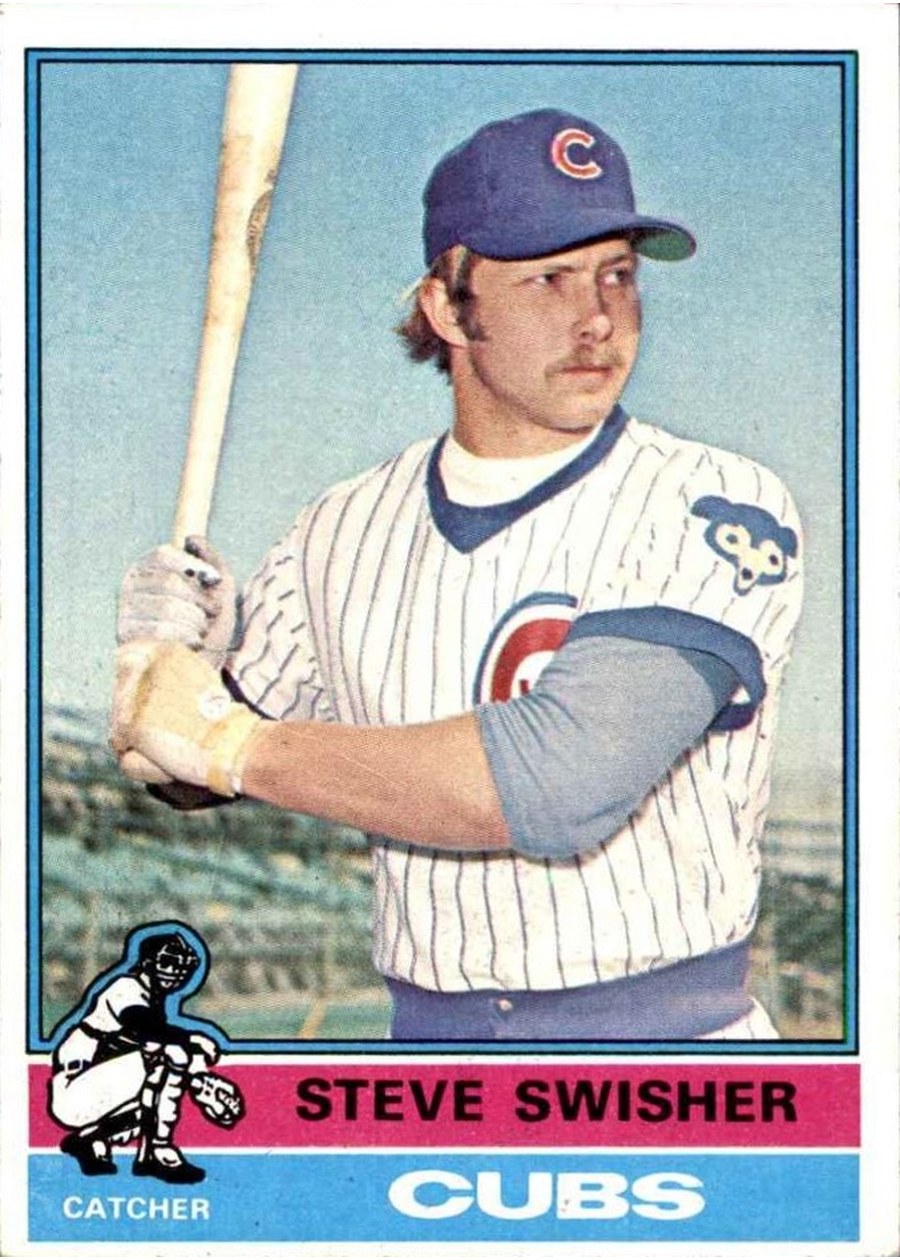 1976 Topps #173 Steve Swisher, Chicago Cubs