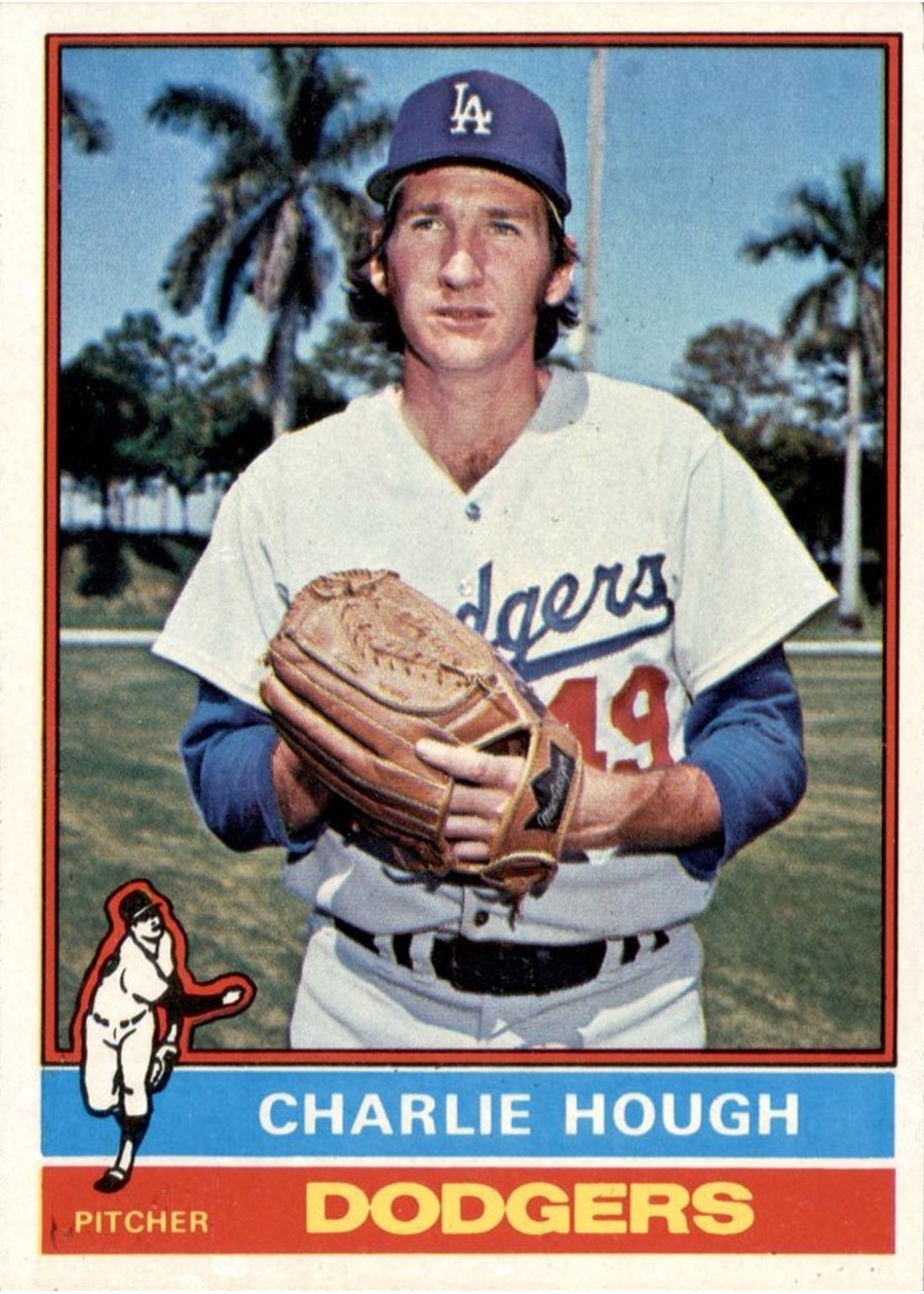 1976 Topps #174 Charlie Hough, Los Angeles Dodgers