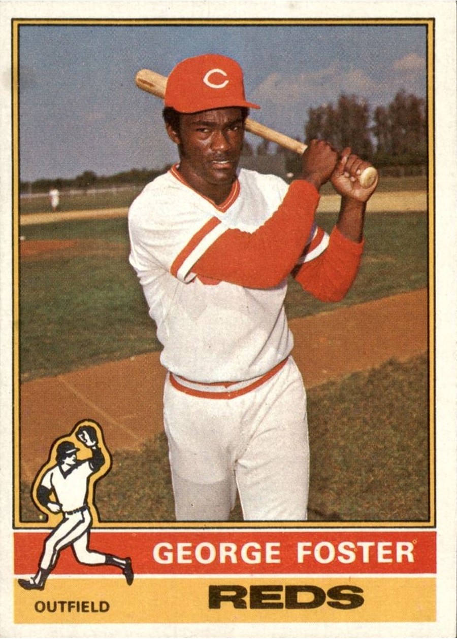 1976 Topps #179 George Foster, Cincinnati Reds