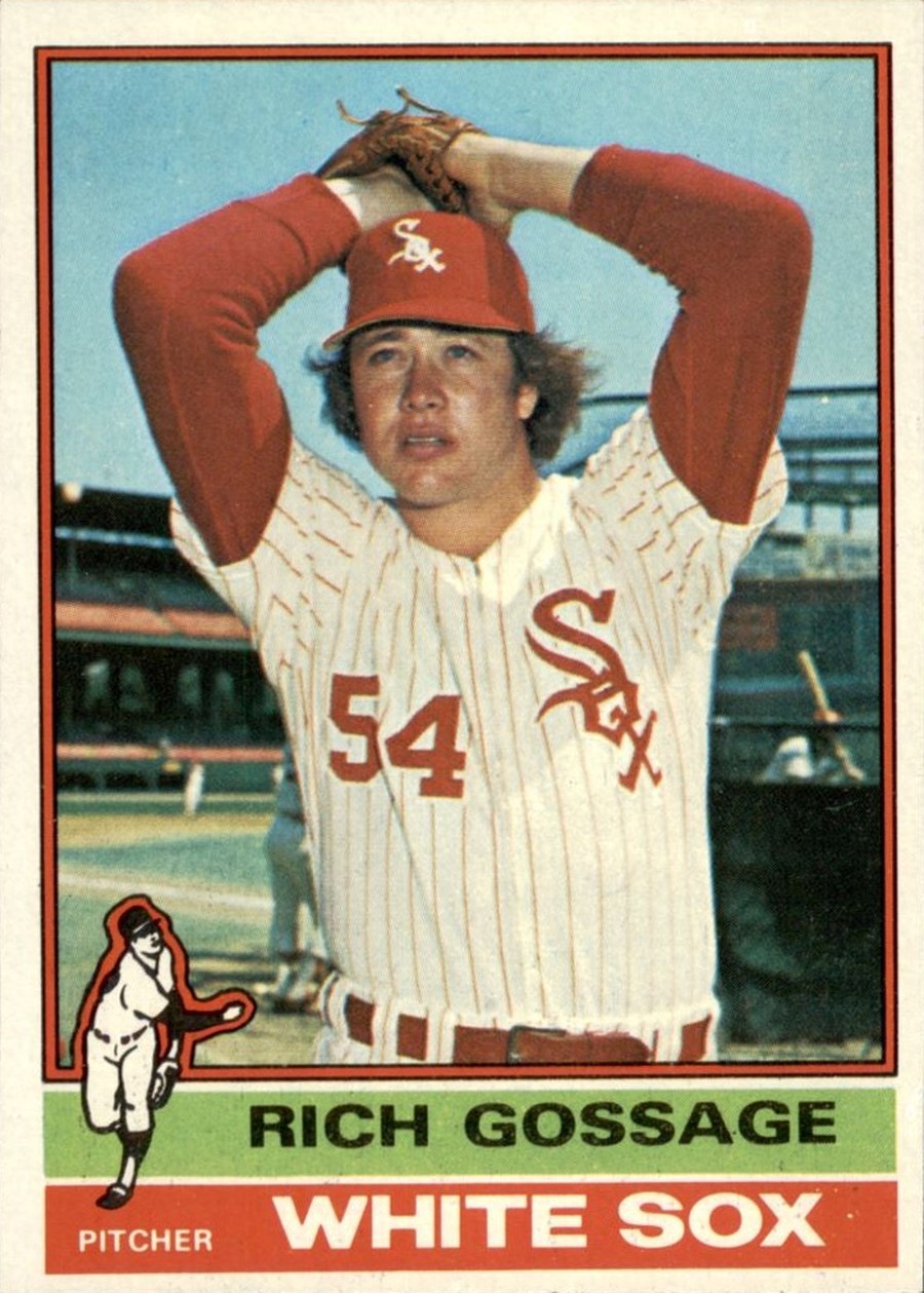 1976 Topps #180 Rich Gossage, Chicago White Sox