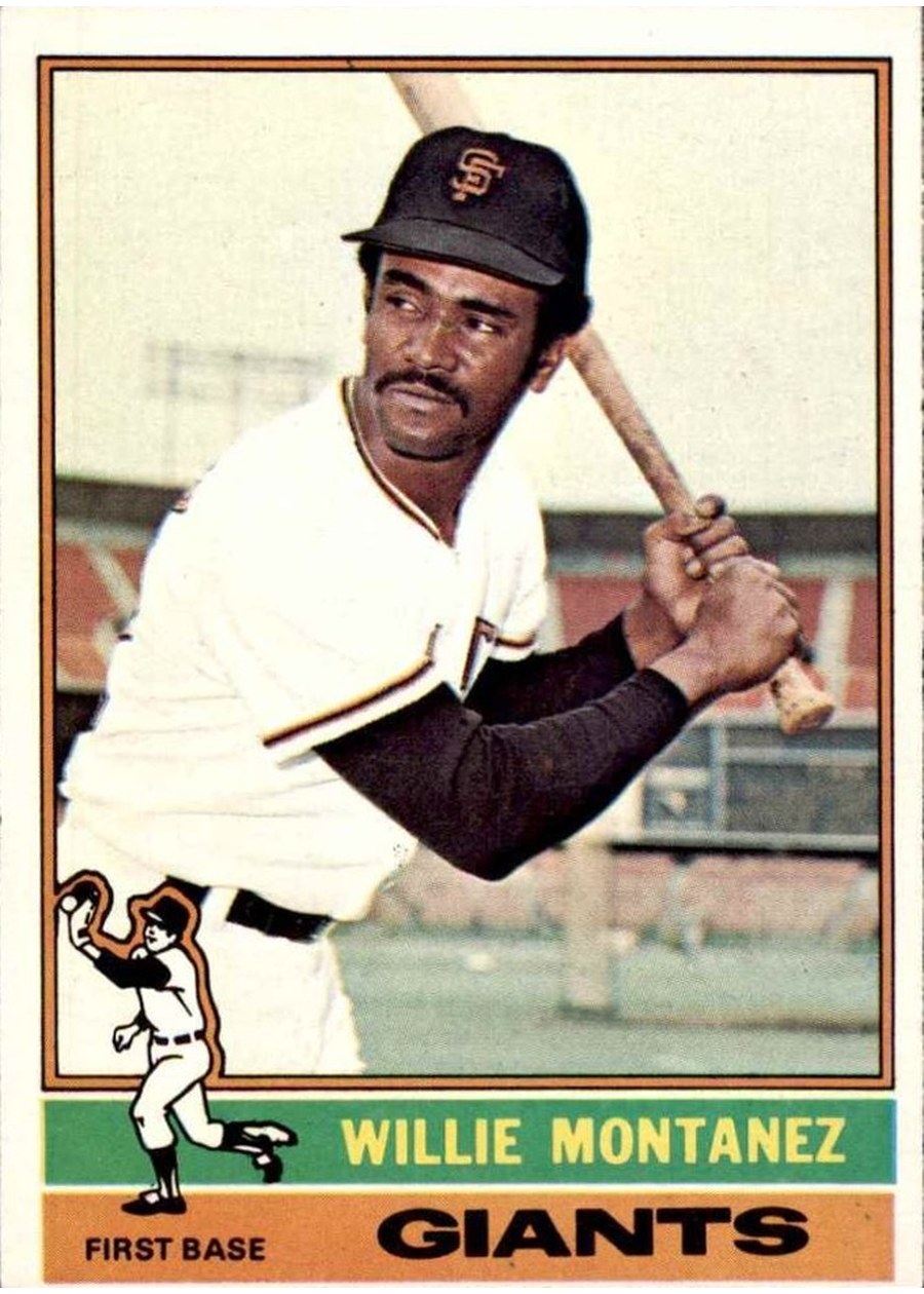 1976 Topps #181 Willie Montanez, San Francisco Giants