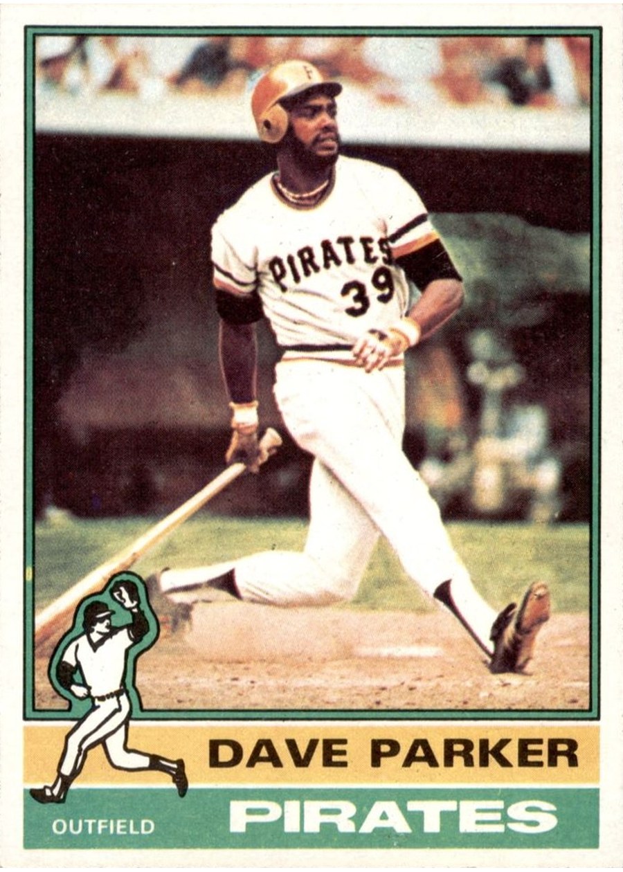 1976 Topps #185 Dave Parker, Pittsburgh Pirates