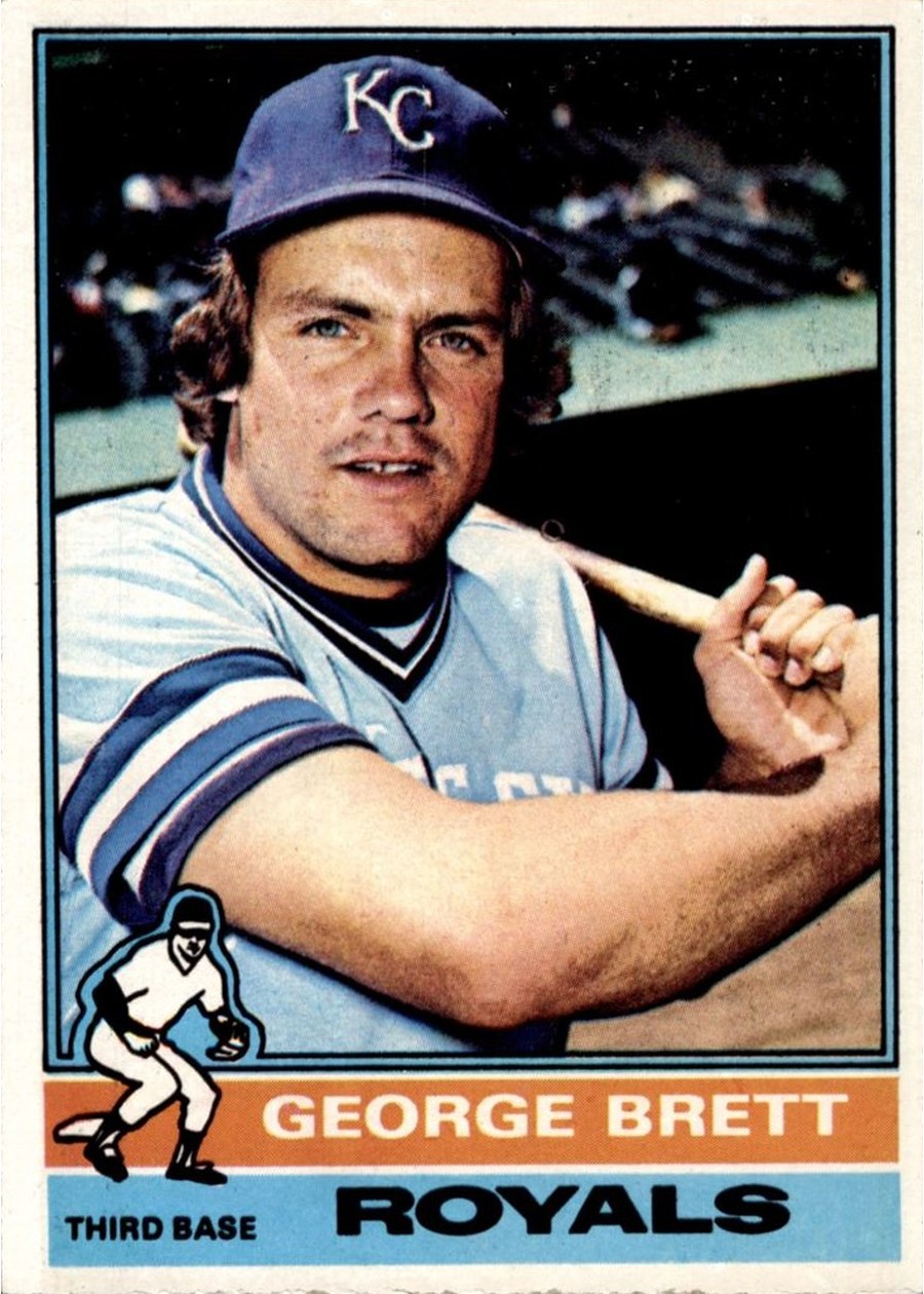 1976 Topps #19 George Brett, Kansas City Royals