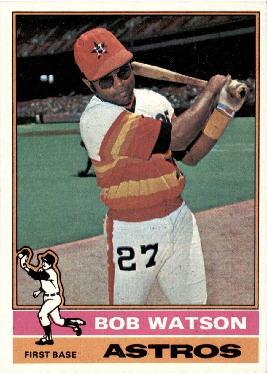 1976 Topps #20 Bob Watson, Houston Astros