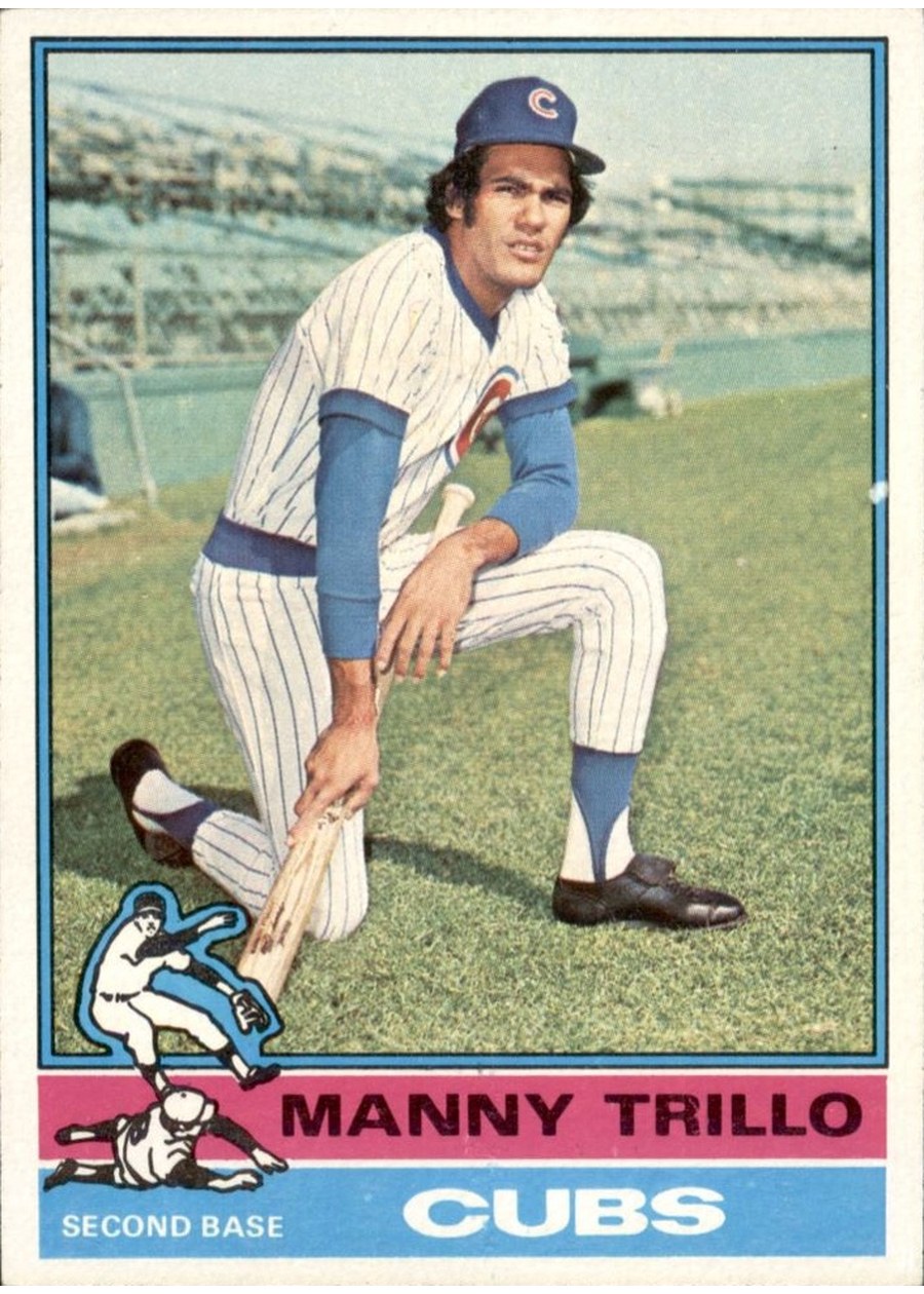 1976 Topps #206 Manny Trillo, Chicago Cubs