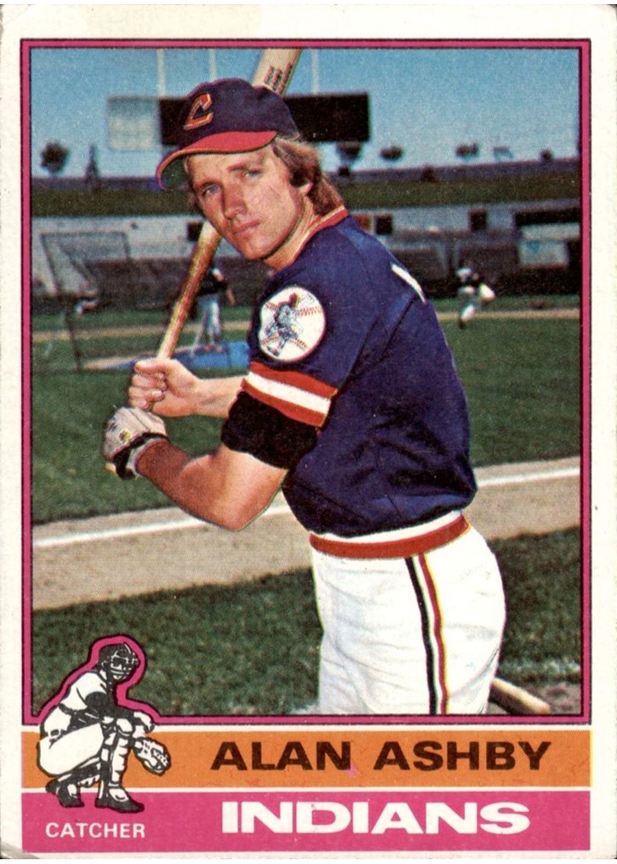1976 Topps #209 Alan Ashby, Cleveland Indians