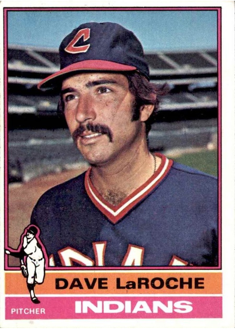 1976 Topps #21 Dave LaRoche, Cleveland Indians
