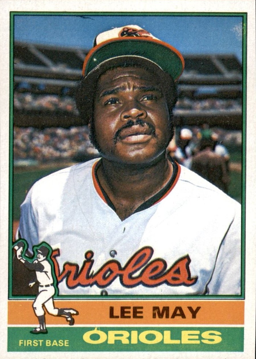 1976 Topps #210 Lee May, Baltimore Orioles