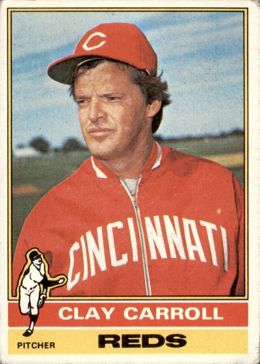 1976 Topps #211 Clay Carroll, Cincinnati Reds