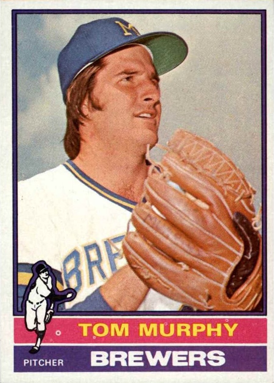 1976 Topps #219 Tom Murphy, Milwaukee Brewers