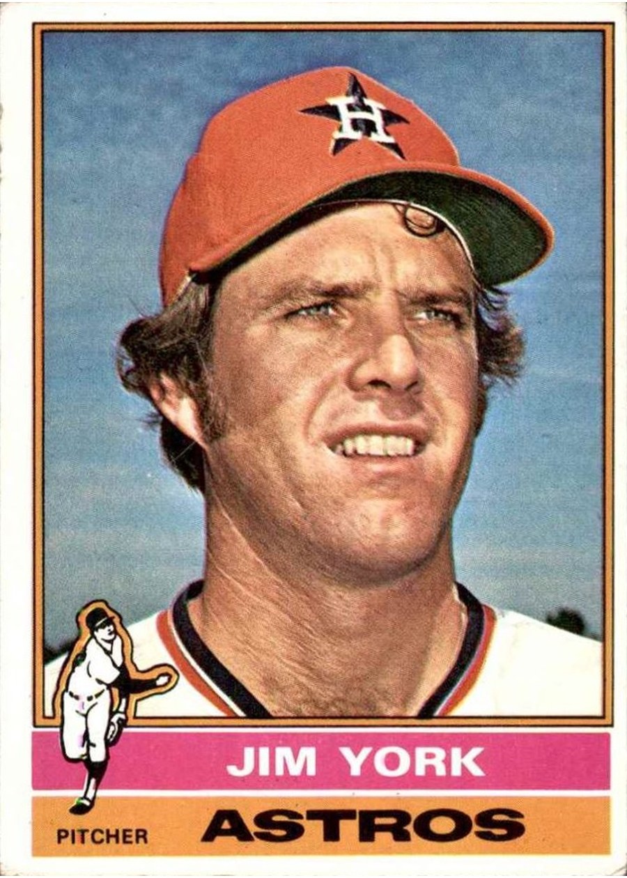 1976 Topps #224 Jim York, Houston Astros