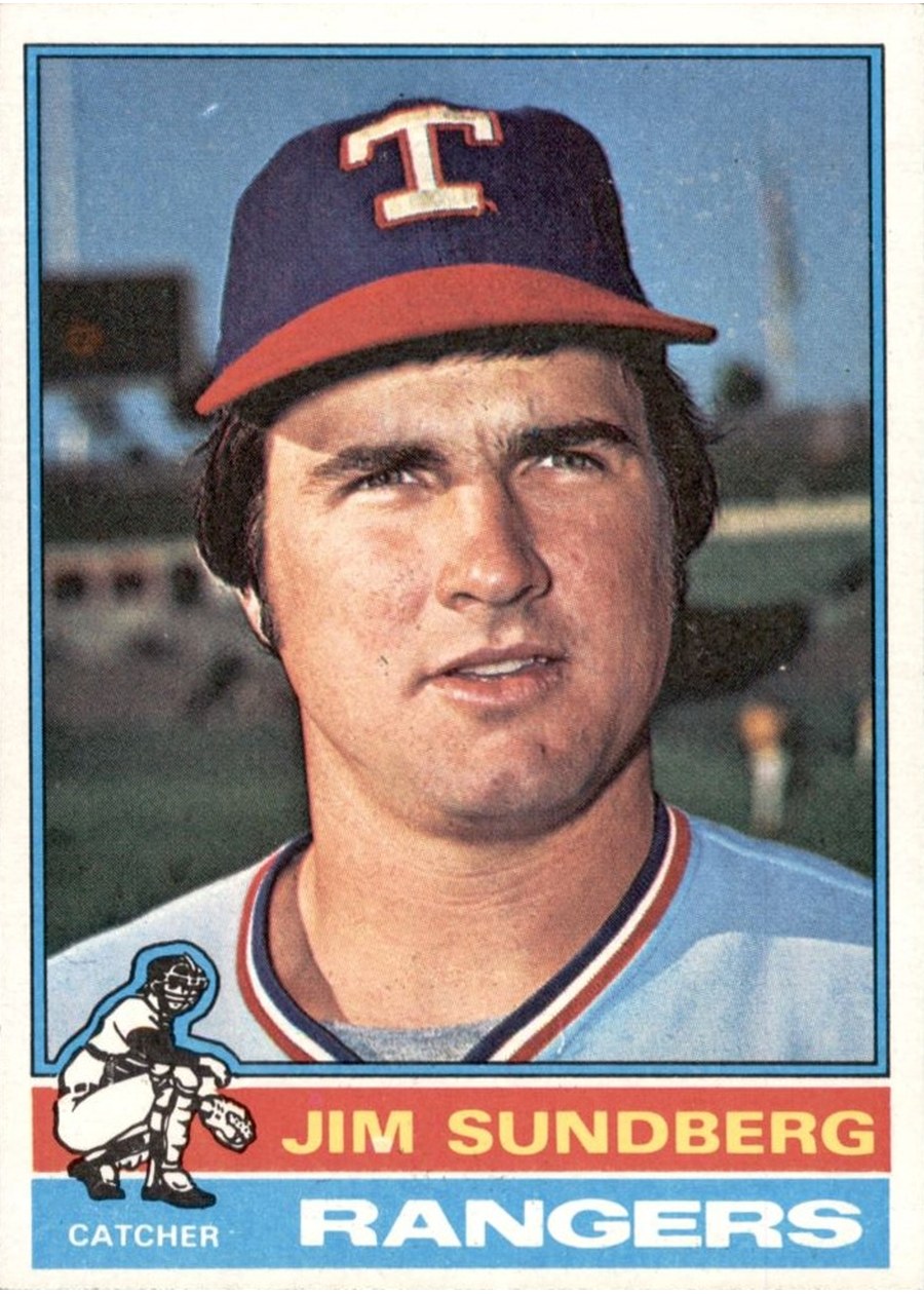 1976 Topps #226 Jim Sundberg, Texas Rangers