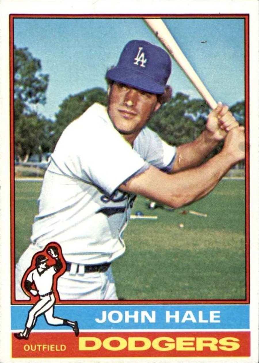 1976 Topps #228 John Hale, Los Angeles Dodgers