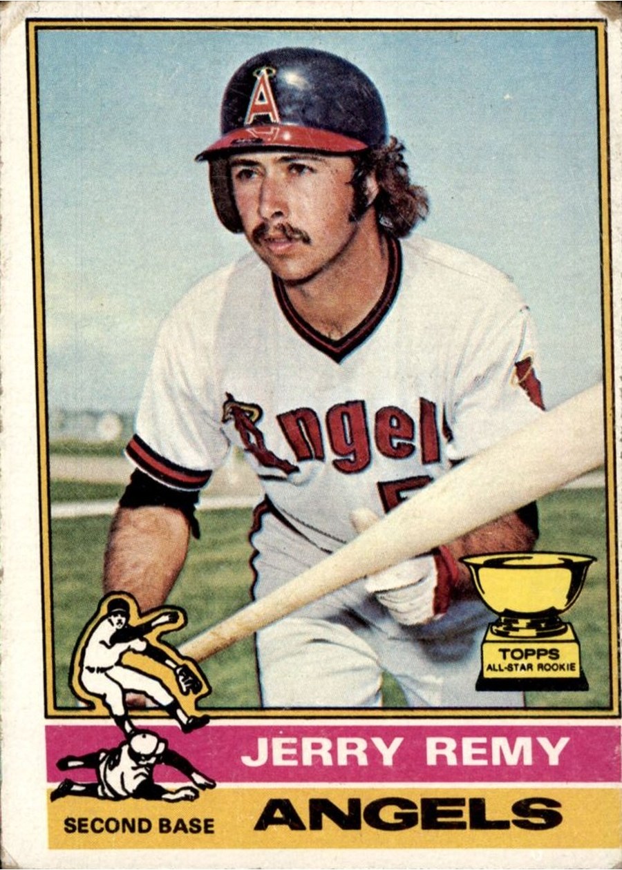 1976 Topps #229 Jerry Remy, California Angels