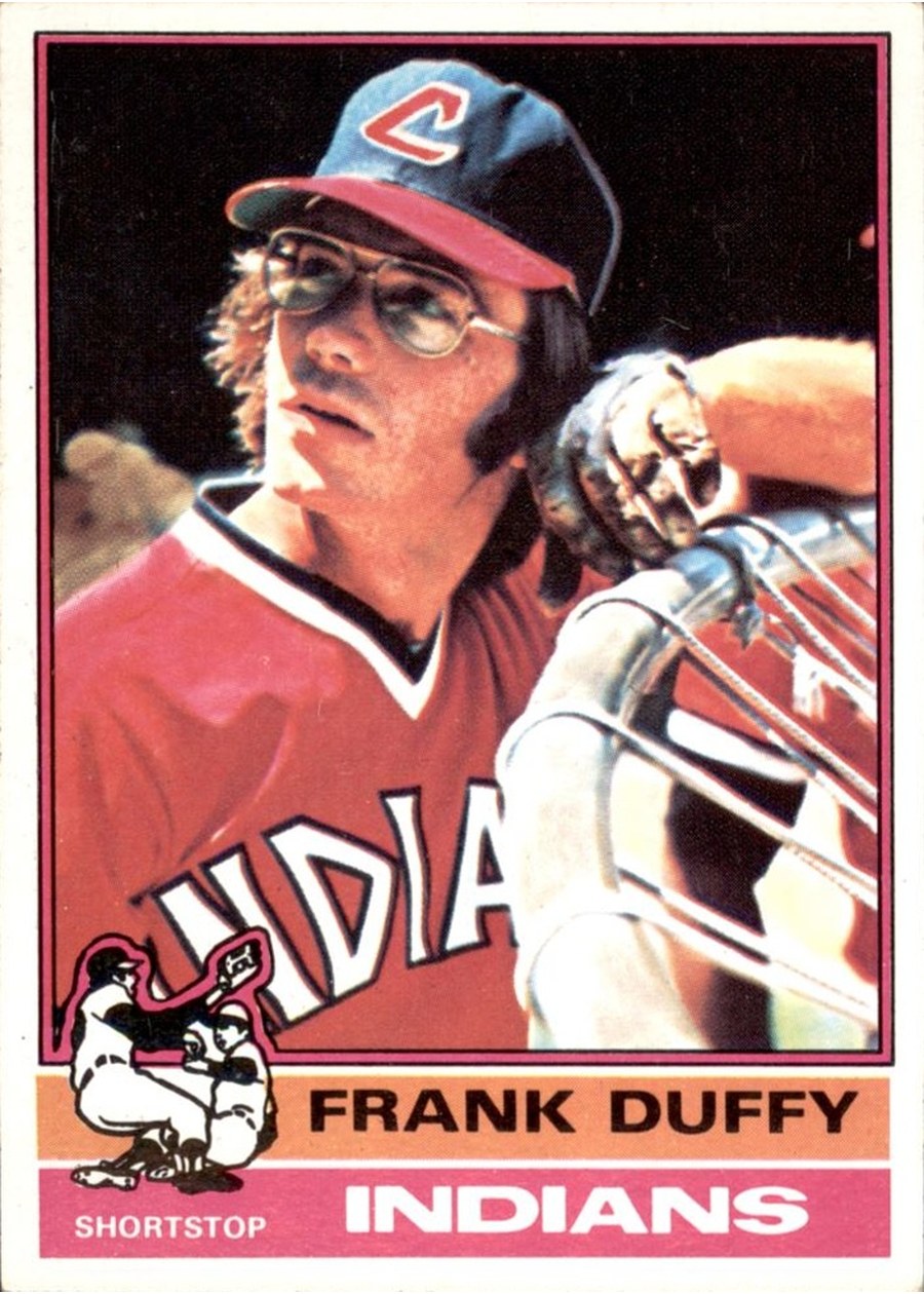 1976 Topps #232 Frank Duffy, Cleveland Indians