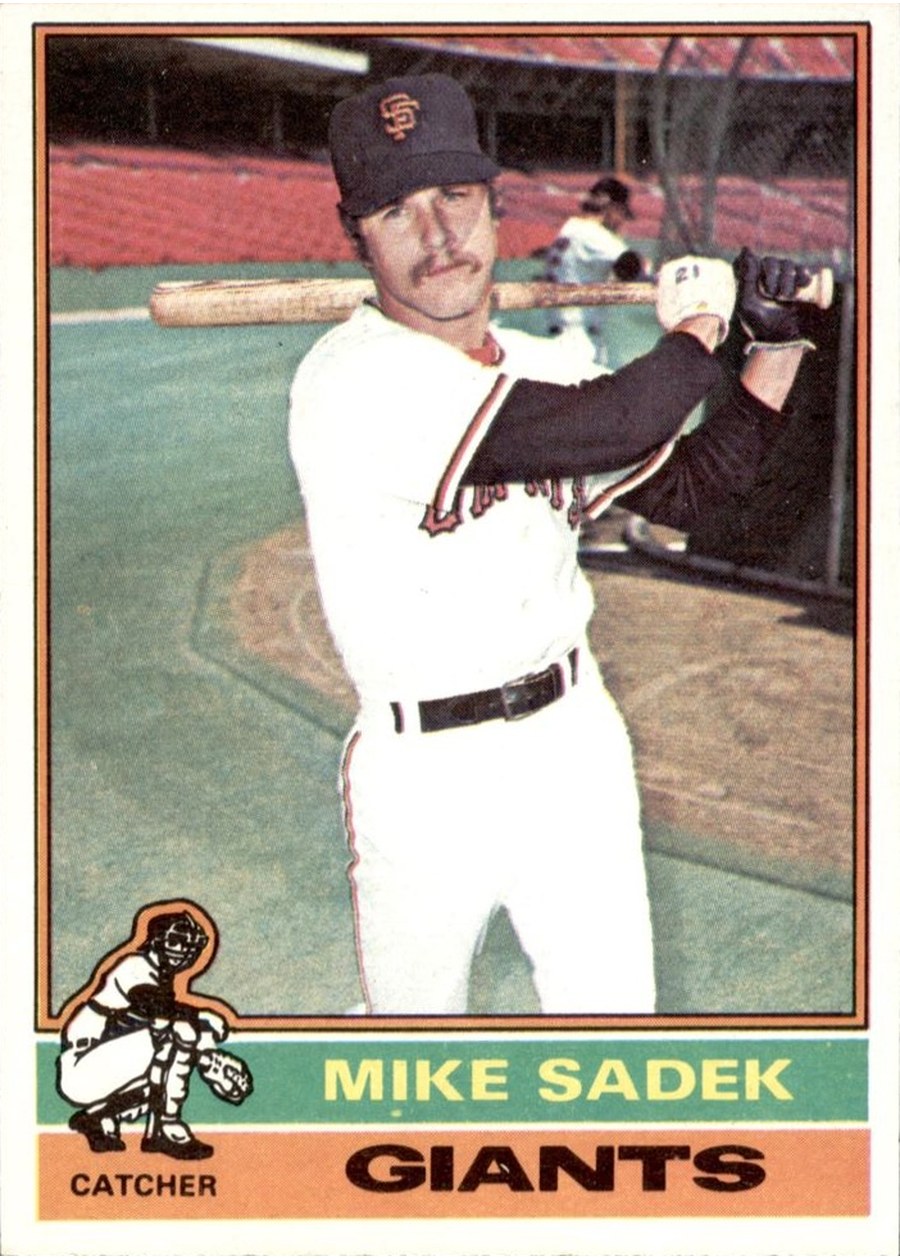 1976 Topps #234 Mike Sadek, San Francisco Giants