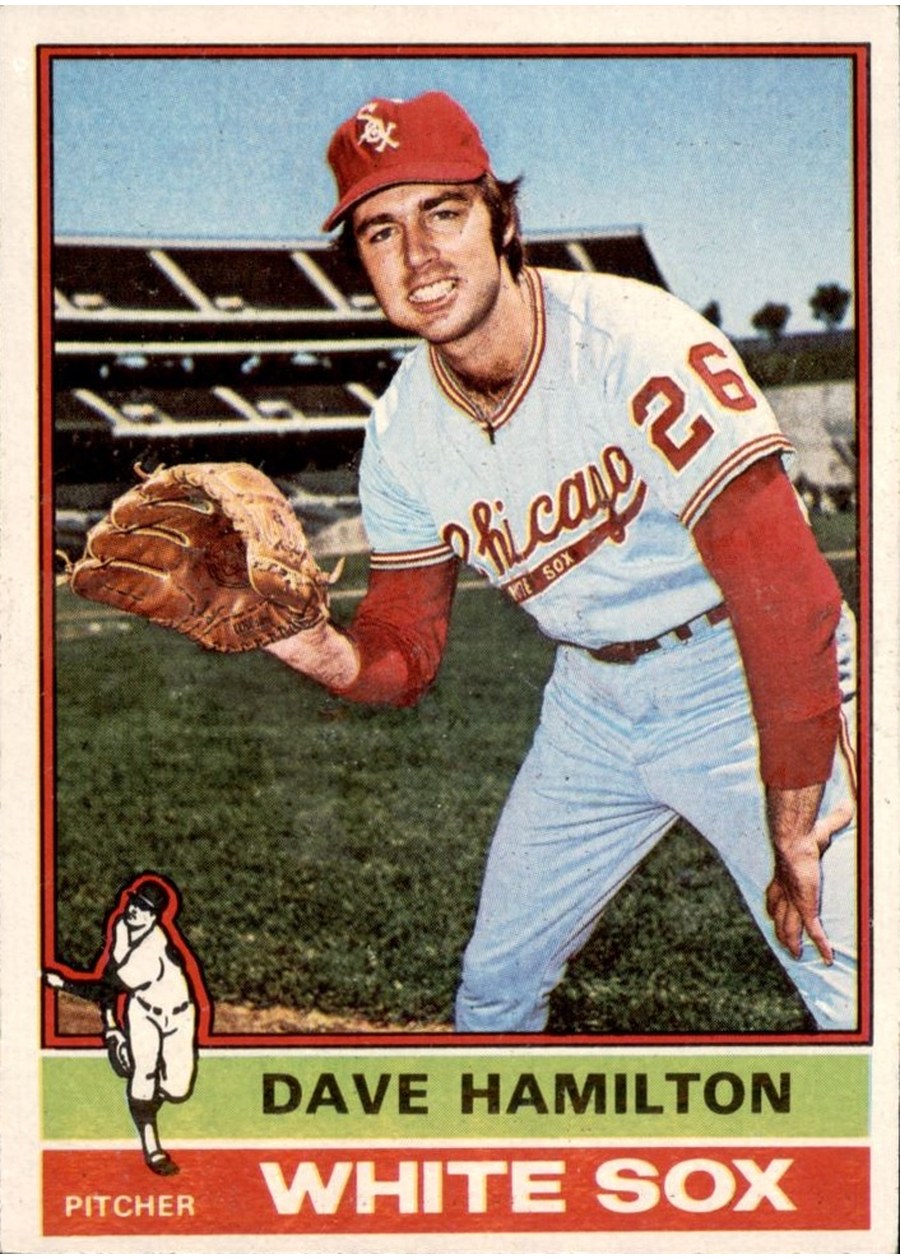 1976 Topps #237 Dave Hamilton, Chicago White Sox