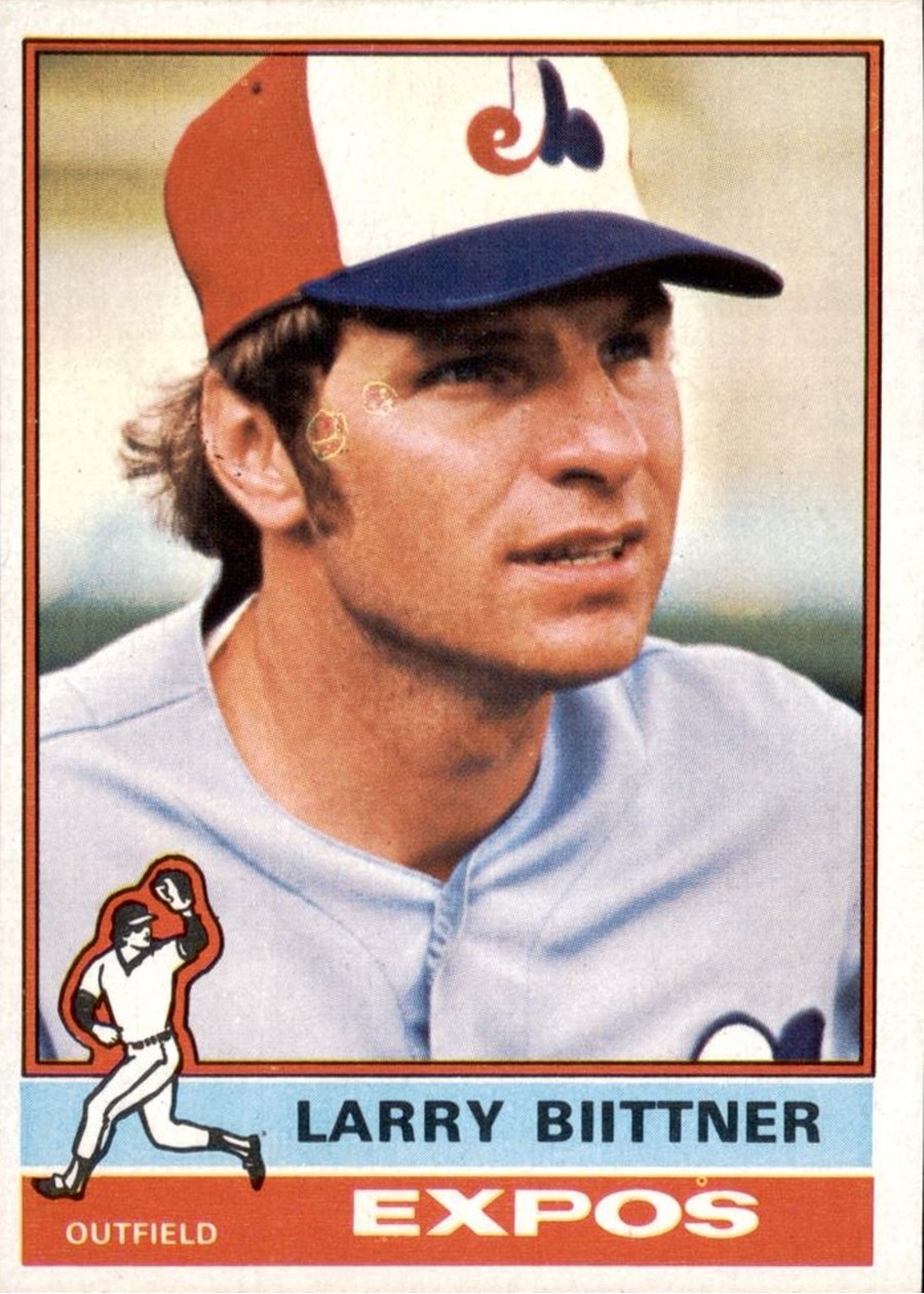 1976 Topps #238 Larry Biittner, Montreal Expos