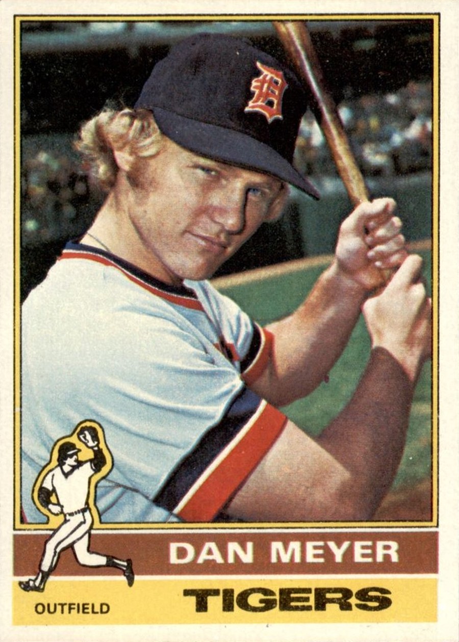 1976 Topps #242 Dan Meyer, Detroit Tigers
