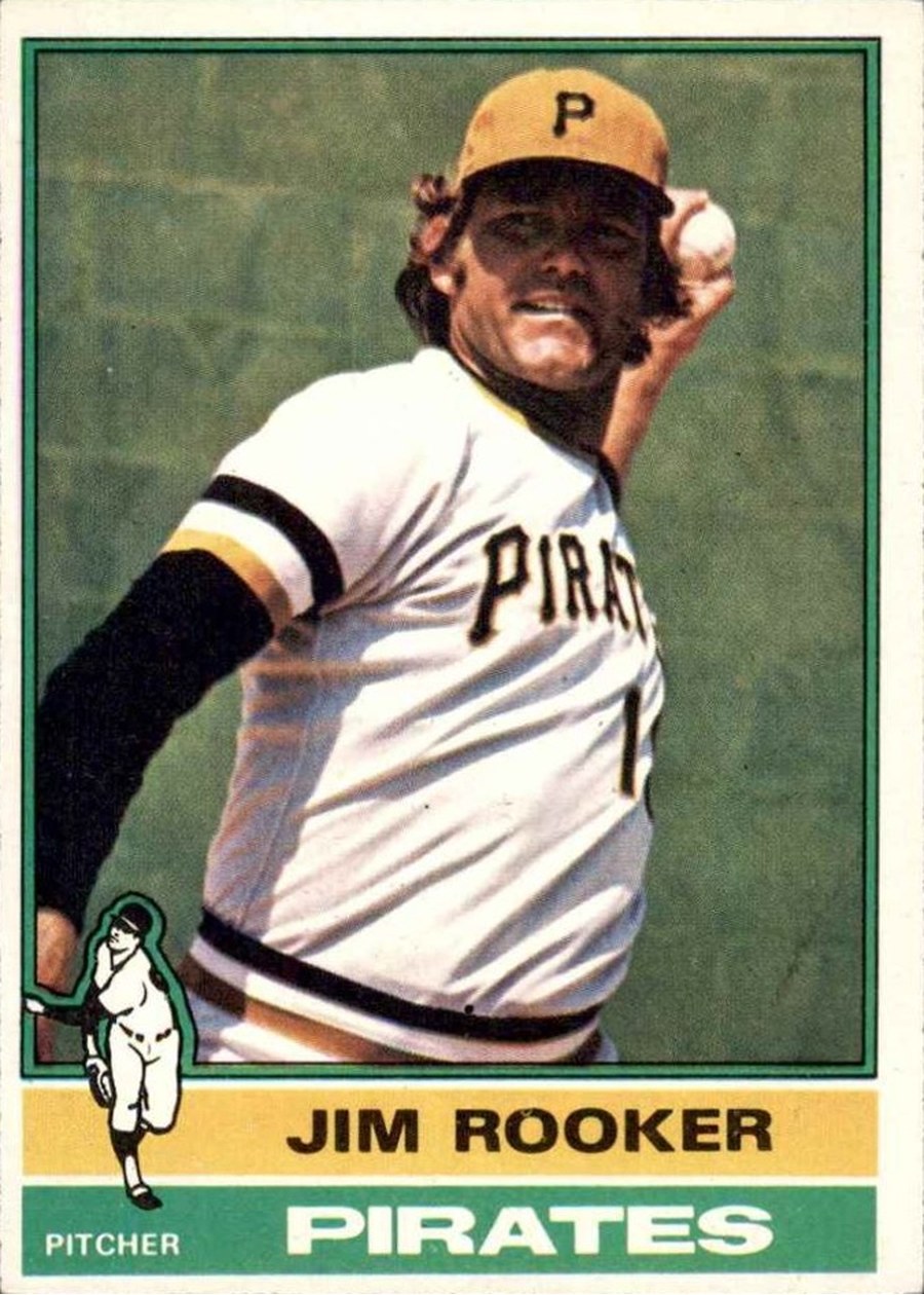 1976 Topps #243 Jim Rooker, Pittsburgh Pirates