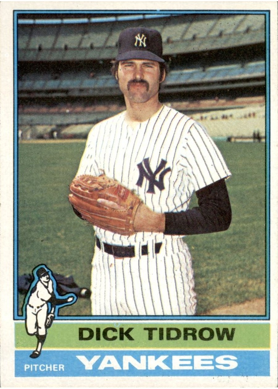 1976 Topps #248 Dick Tidrow, New York Yankees