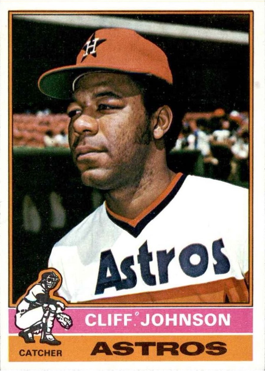 1976 Topps #249 Cliff Johnson, Houston Astros