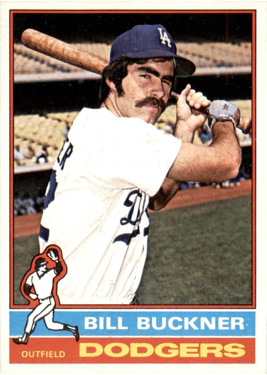 1976 Topps #253 Bill Buckner, Los Angeles Dodgers