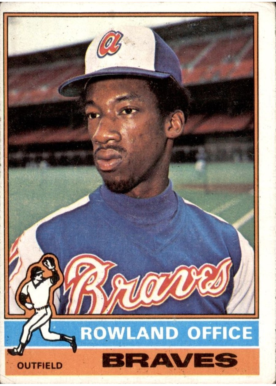 1976 Topps #256 Rowland Office, Atlanta Braves