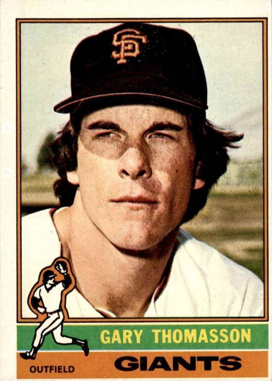 1976 Topps #261 Gary Thomasson, San Francisco Giants