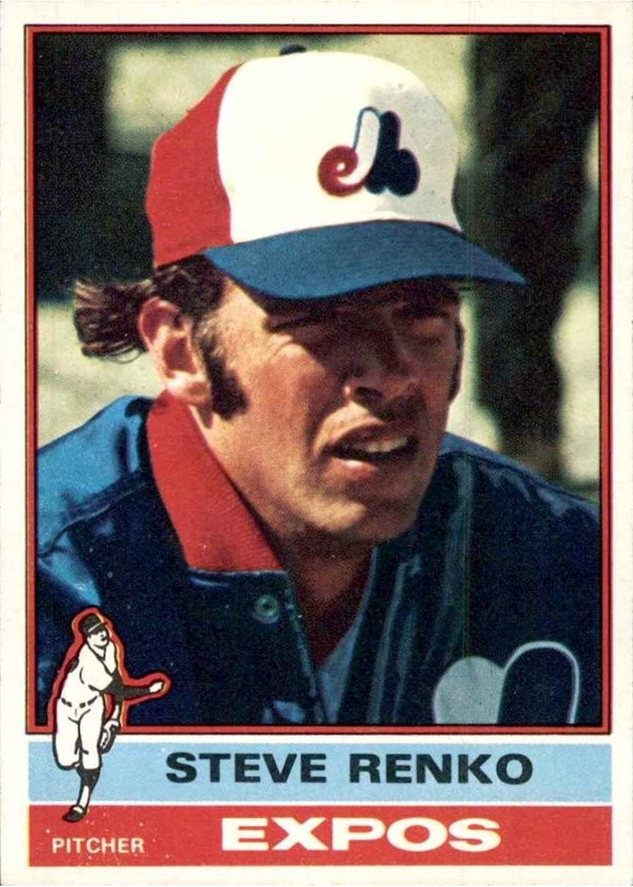 1976 Topps #264 Steve Renko, Montreal Expos