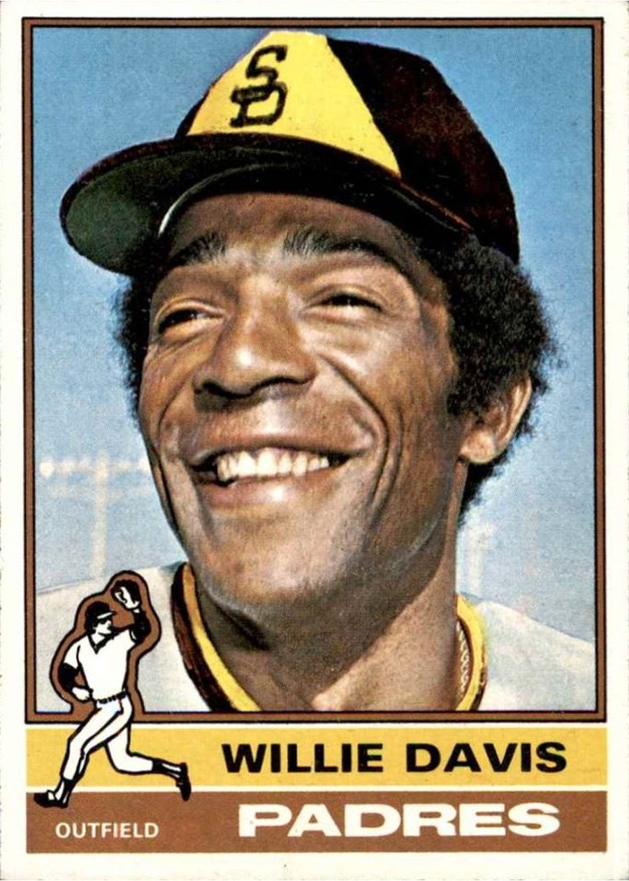 1976 Topps #265 Willie Davis, San Diego Padres