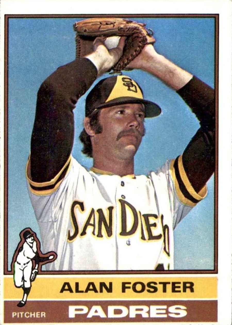 1976 Topps #266 Alan Foster, San Diego Padres