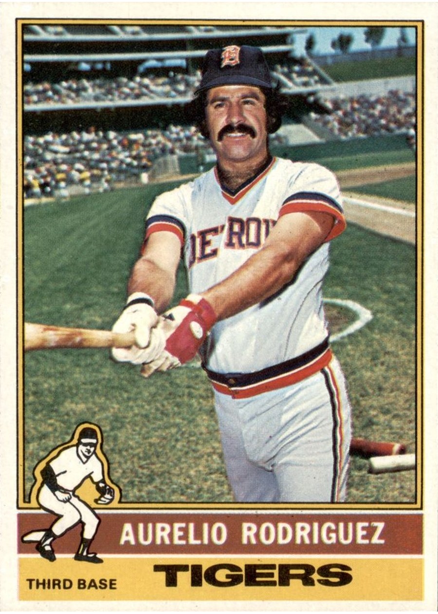 1976 Topps #267 Aurelio Rodriguez, Detroit Tigers