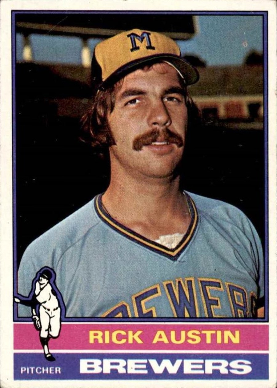 1976 Topps #269 Rick Austin, Milwaukee Brewers