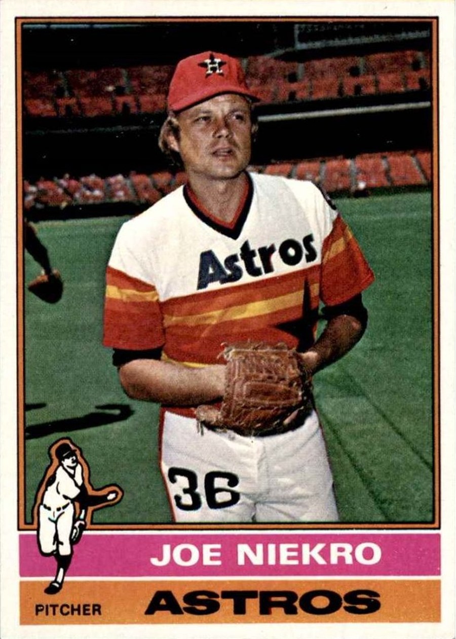 1976 Topps #273 Joe Niekro, Houston Astros