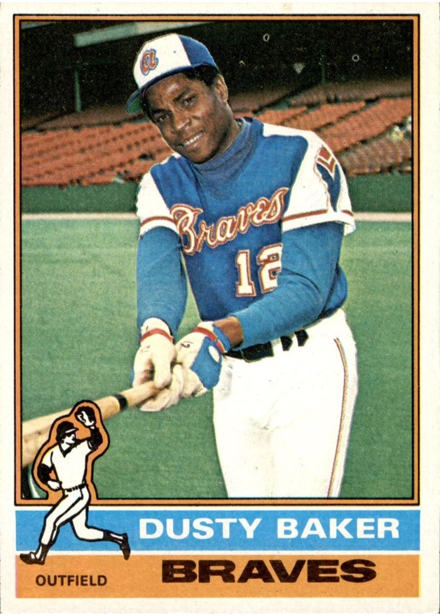 1976 Topps #28 Dusty Baker, Atlanta Braves