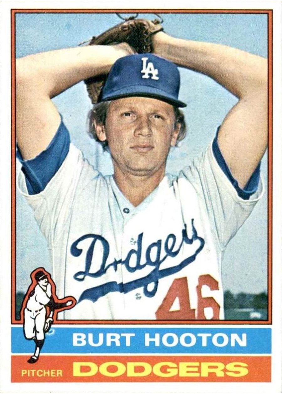 1976 Topps #280 Burt Hooton, Los Angeles Dodgers