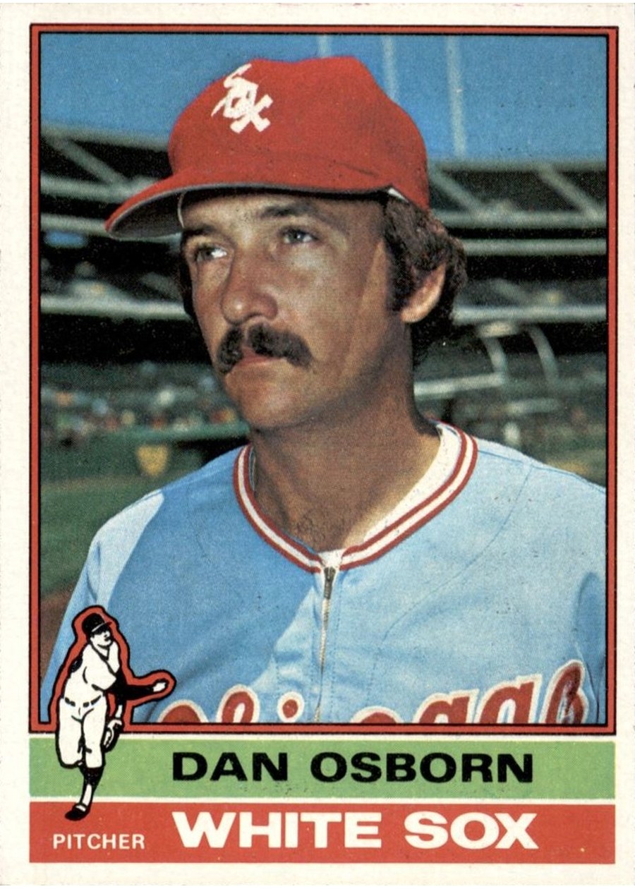 1976 Topps #282 Dan Osborn, Chicago White Sox