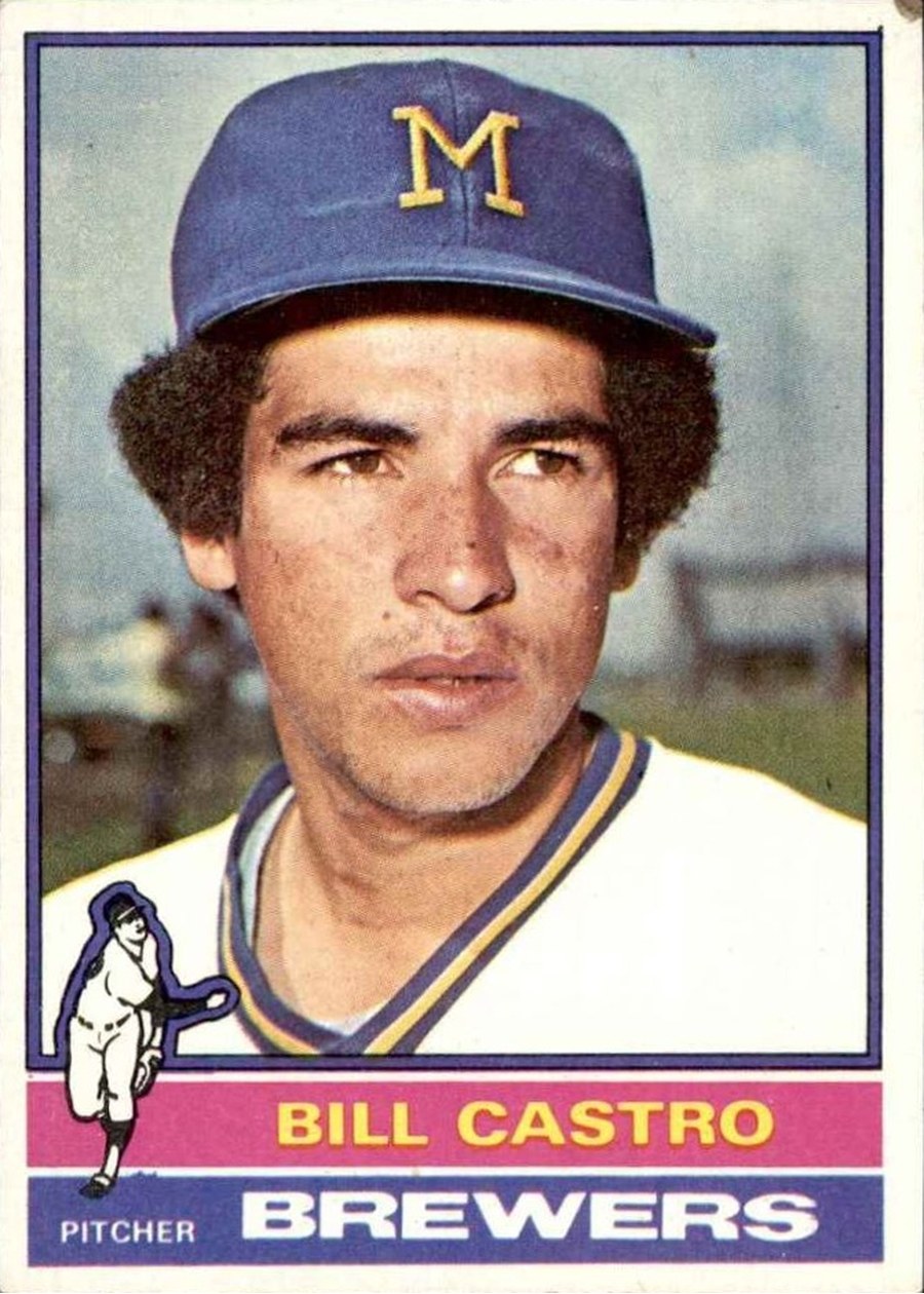 1976 Topps #293 Bill Castro, Milwaukee Brewers