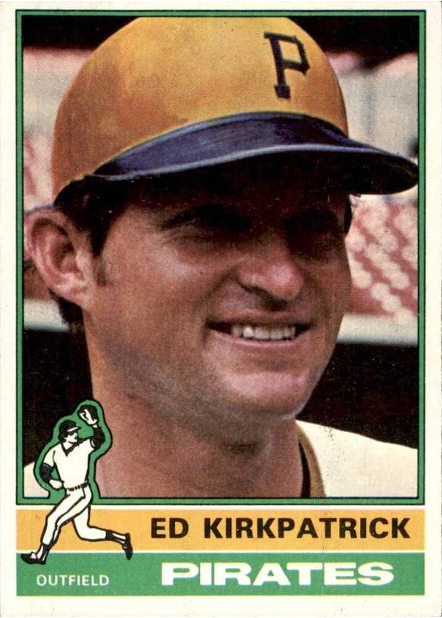 1976 Topps #294 Ed Kirkpatrick, Pittsburgh Pirates