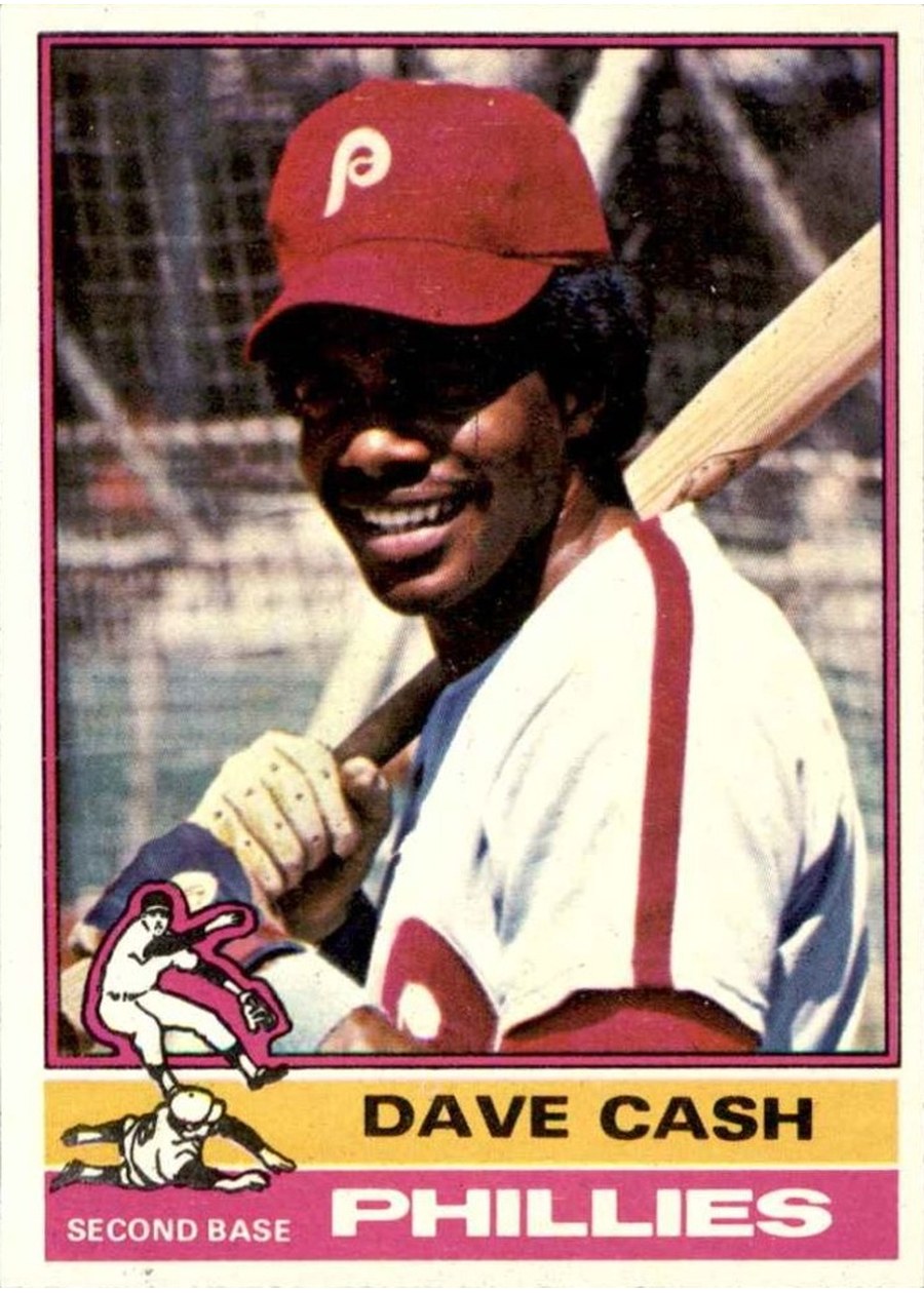 1976 Topps #295 Dave Cash, Philadelphia Phillies