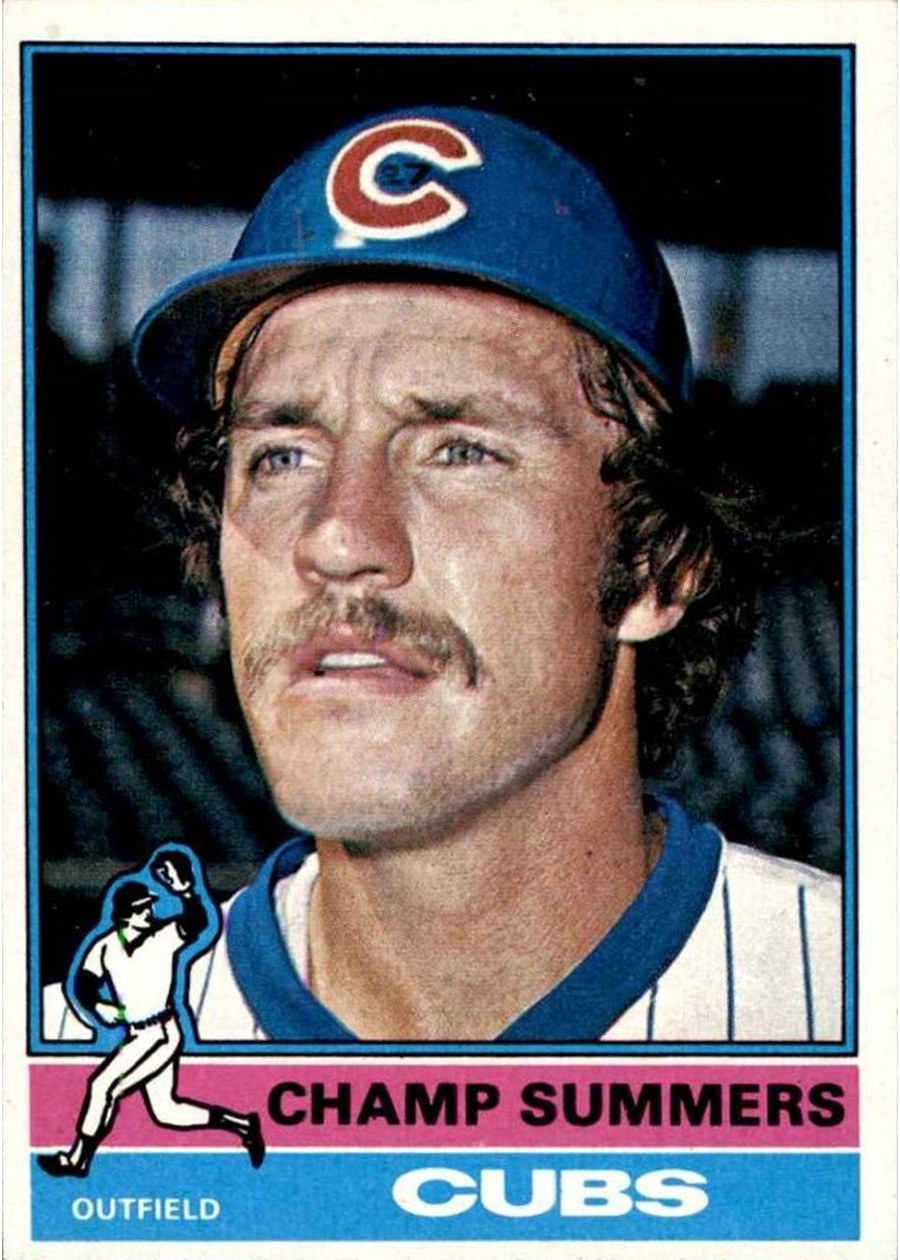 1976 Topps #299 Champ Summers, Chicago Cubs