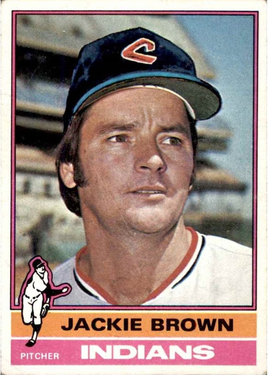 1976 Topps #301 Jackie Brown, Cleveland Indians