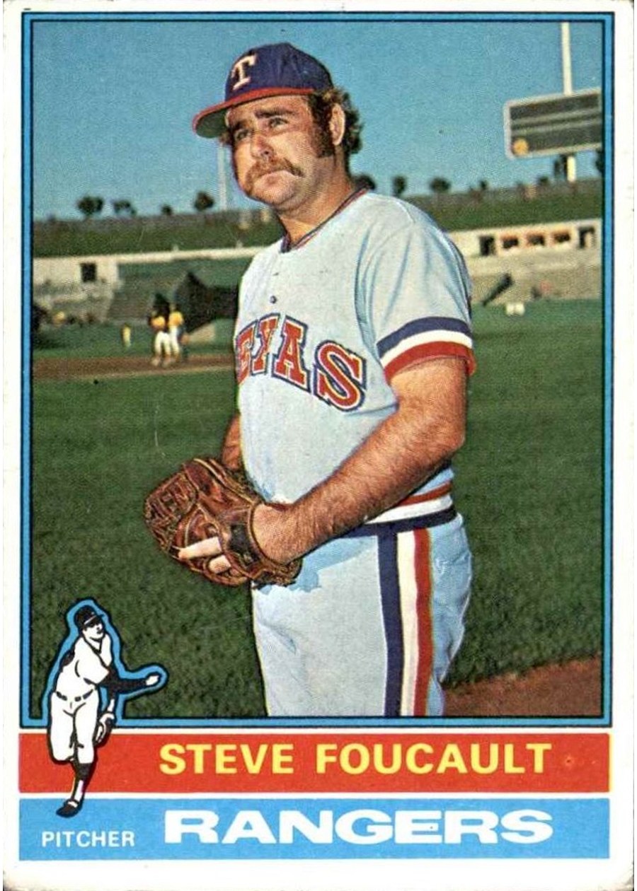 1976 Topps #303 Steve Foucault, Texas Rangers