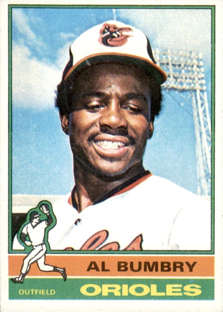 1976 Topps #307 Al Bumbry, Baltimore Orioles
