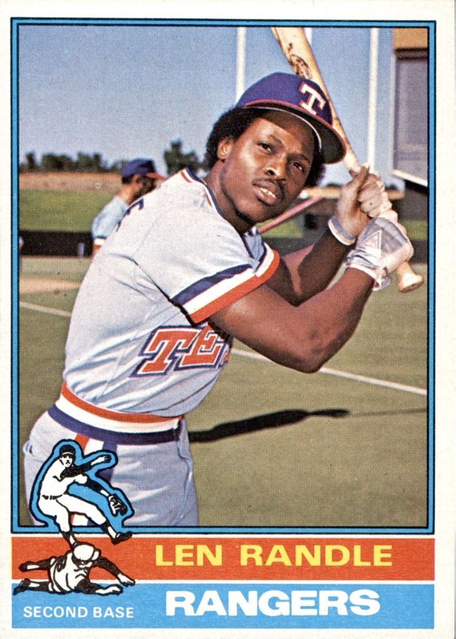 1976 Topps #31 Len Randle, Texas Rangers