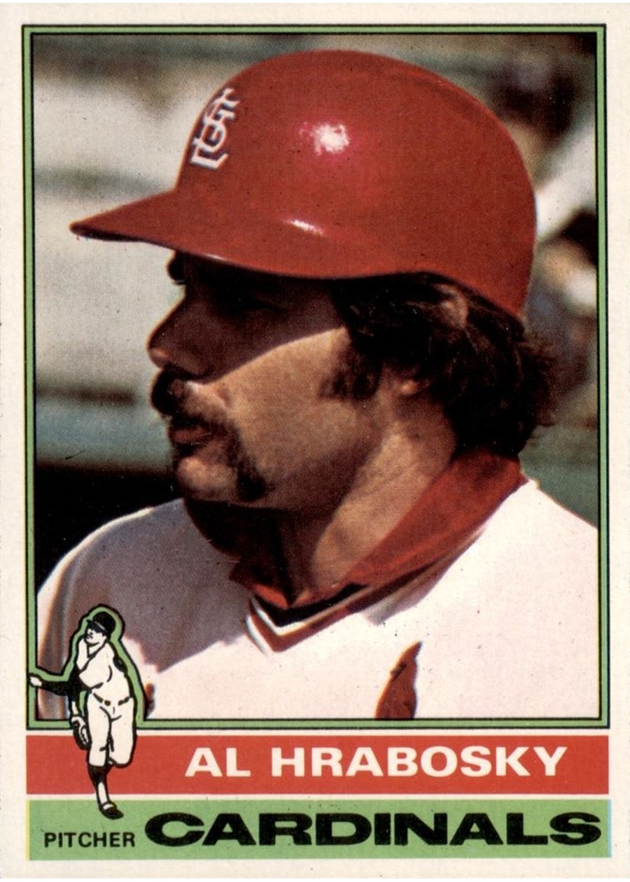 1976 Topps #315 Al Hrabosky, St. Louis Cardinals