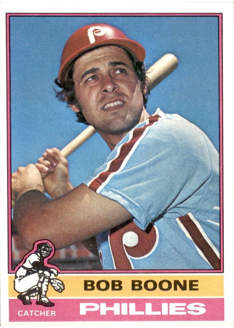 1976 Topps #318 Bob Boone, Philadelphia Phillies