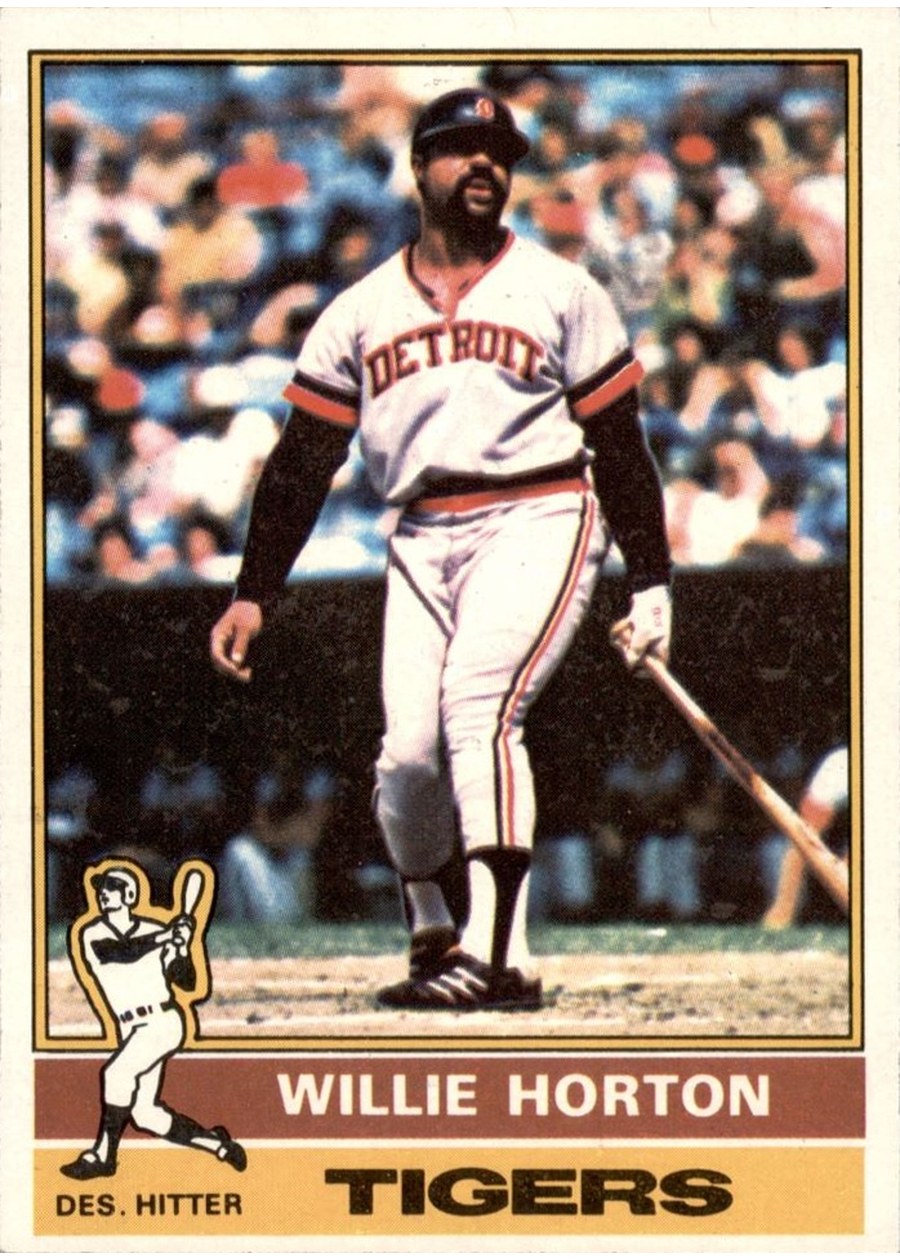 1976 Topps #320 Willie Horton, Detroit Tigers