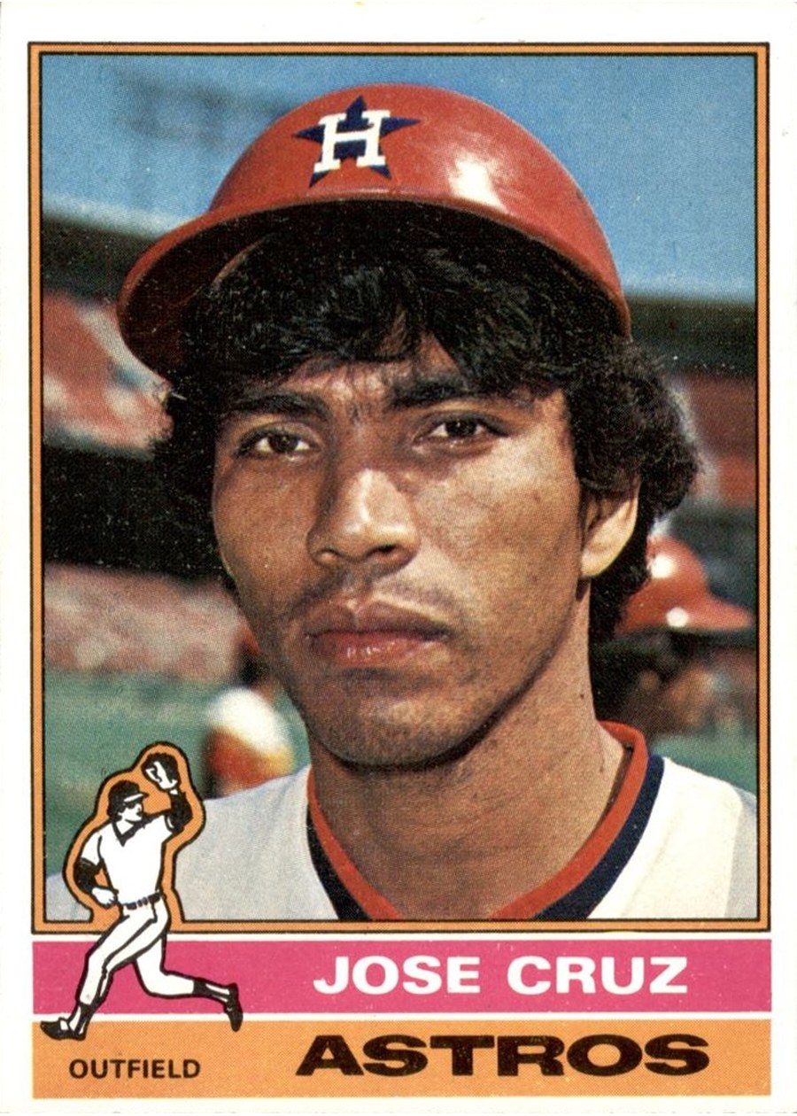 1976 Topps #321 Jose Cruz, Houston Astros
